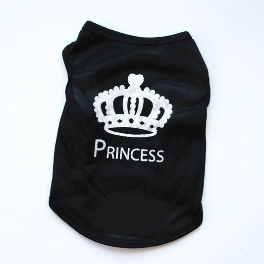 T-shirt "Princess" pour Petit Chien Royal