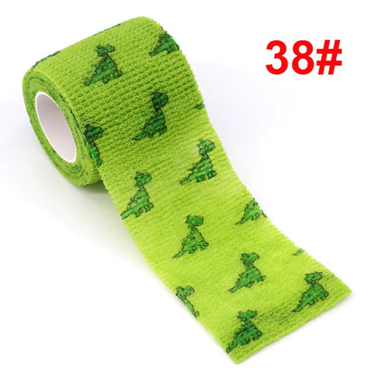 Bandage élastique auto-adhésif imprimé à motifs d'animaux (4.5m)