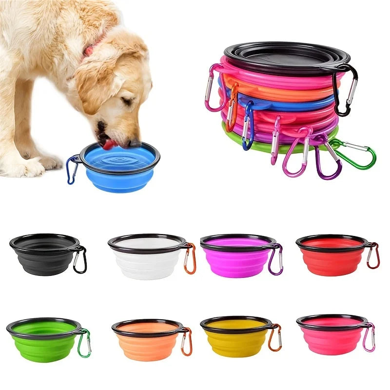 Bol Pliable pour Chien & Chat – La Gamelle Portable Indispensable en Voyage