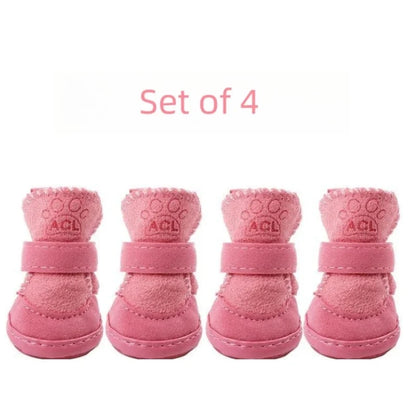Bottes de neige pour animaux de compagnie - Lot de 4