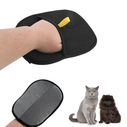 Gant de Toilette pour Animaux Anti-Poils Électrostatique