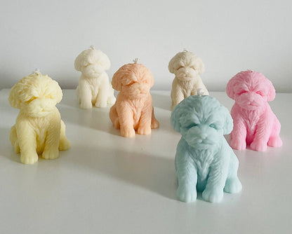 BOUGIE Chien – Artisanale & Écologique