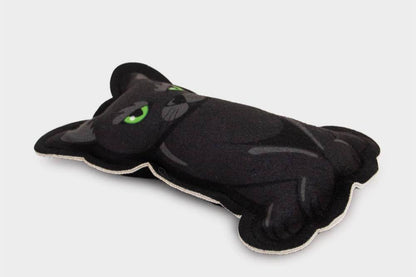 Coussin HERBE A CHAT Halloween - Chat noir