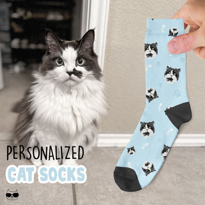 Chaussettes Personnalisées CHAT