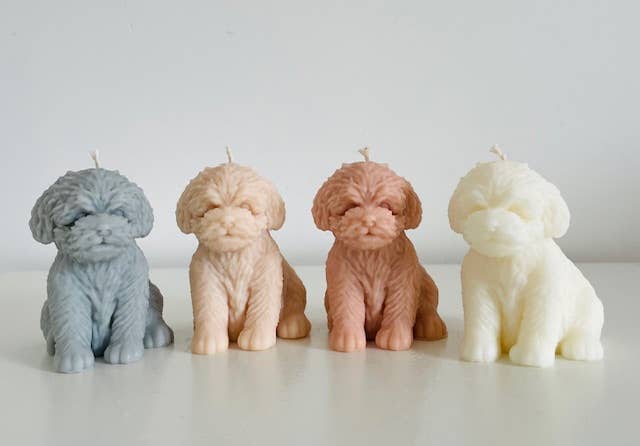 BOUGIE Chien – Artisanale & Écologique